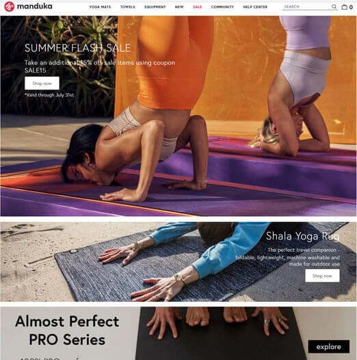 Transforming Manduka’s Online Store: Shopify Solution Overview